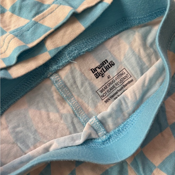 🏁 Blue and Cream Kids Pajamas 4T - Picture 5 of 5